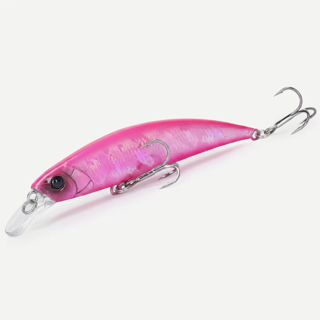 TSURINOYA Fishing Lure Sinking Minnow 80S 12g DW96 8cm Large Rockfish Hard Bait Jerkbait Freshwater stream Saltwater Wob