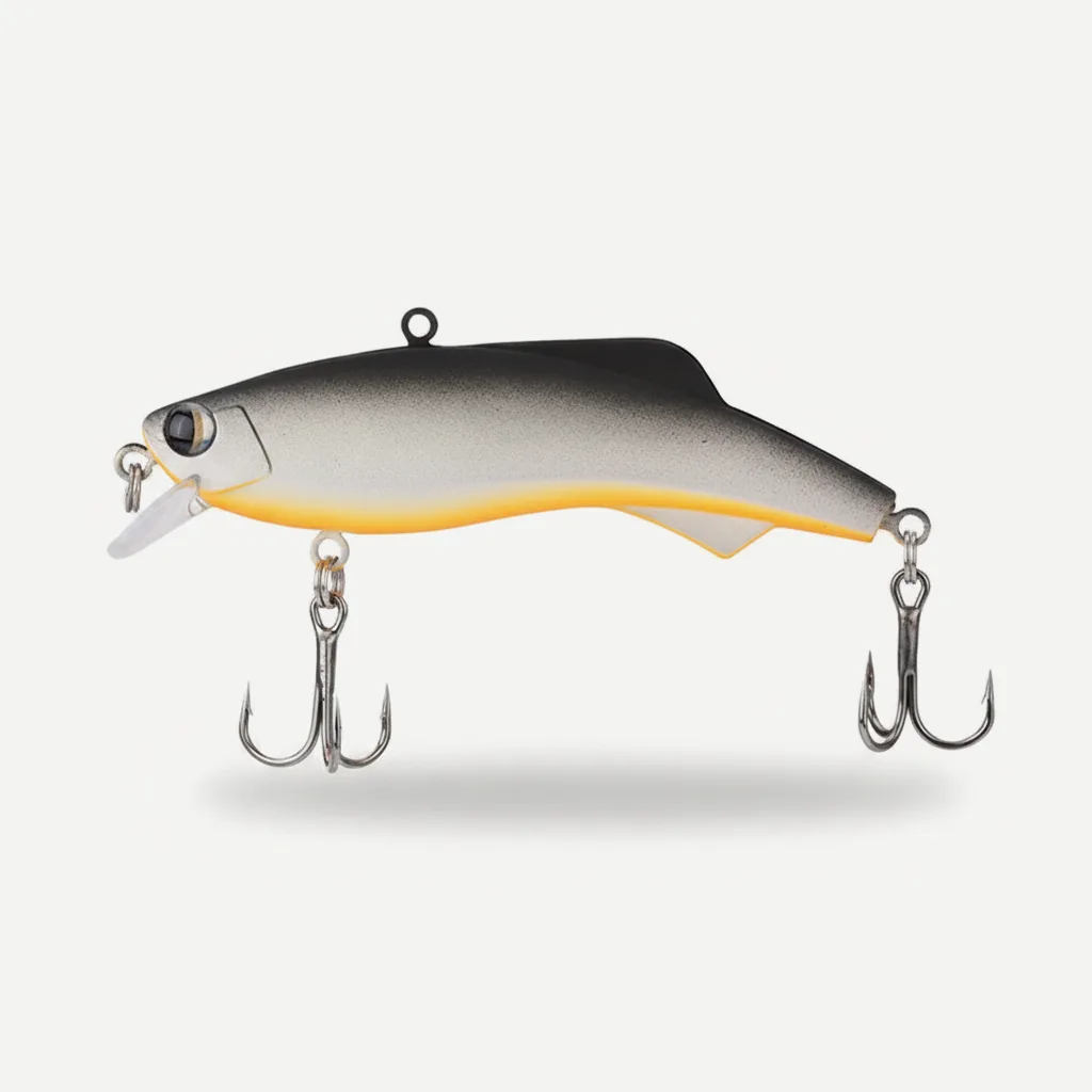 TSUYOKI Dozo 93S Silicone Rattlin Vib Ice Fishing Lure,16g/23g/30g Sinking Baguette Bait, Madness Shiriten Vibe 93 SL Vi