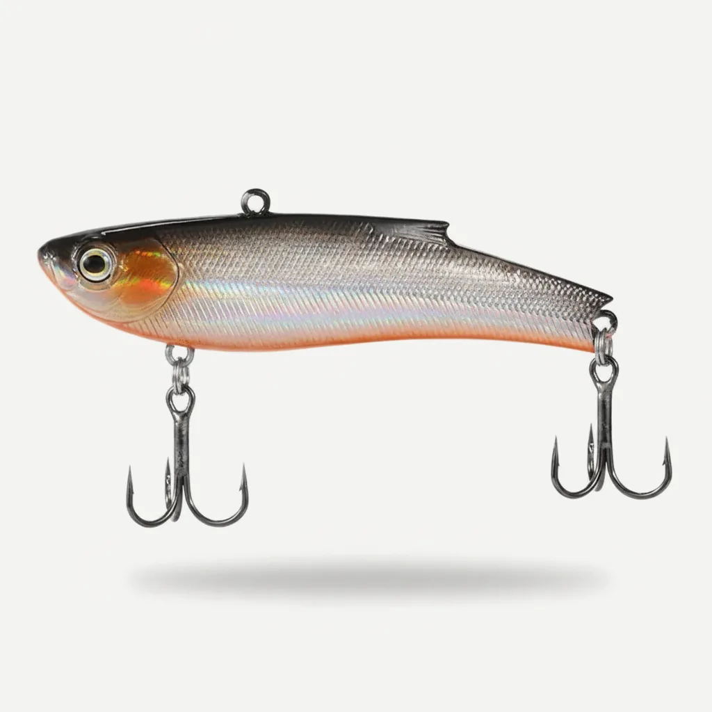 TSUYOKI Spinning Rattlin Vibration Ice VIB Lure, Wobbler, Ima Bait, Bassday Range Vibe, 70 Balance Rattin Lures, 23g, 33