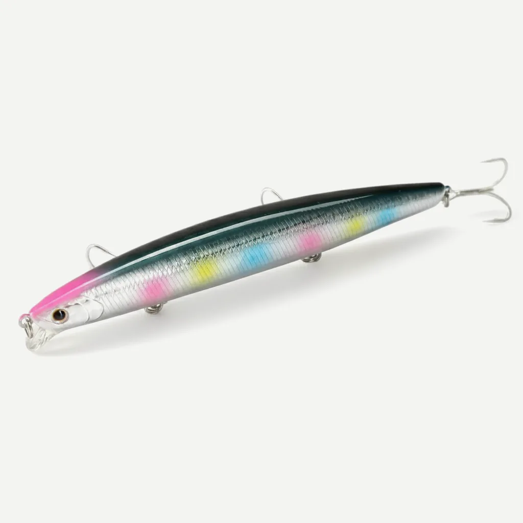 Hunthouse Floating Minnow Fishing Lures 135mm/21g Hard Wobblers For Bass Pike Trout Long Casting Bait Pesca Fish Tackle 