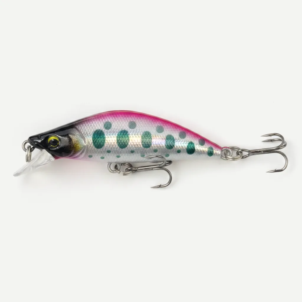 TSUYOKI 50mm 5g Artificial Wobblers Stream Bait Sinking Minnow Fishing Lure for Black Bass Brown Trout Bassday Mononofu 
