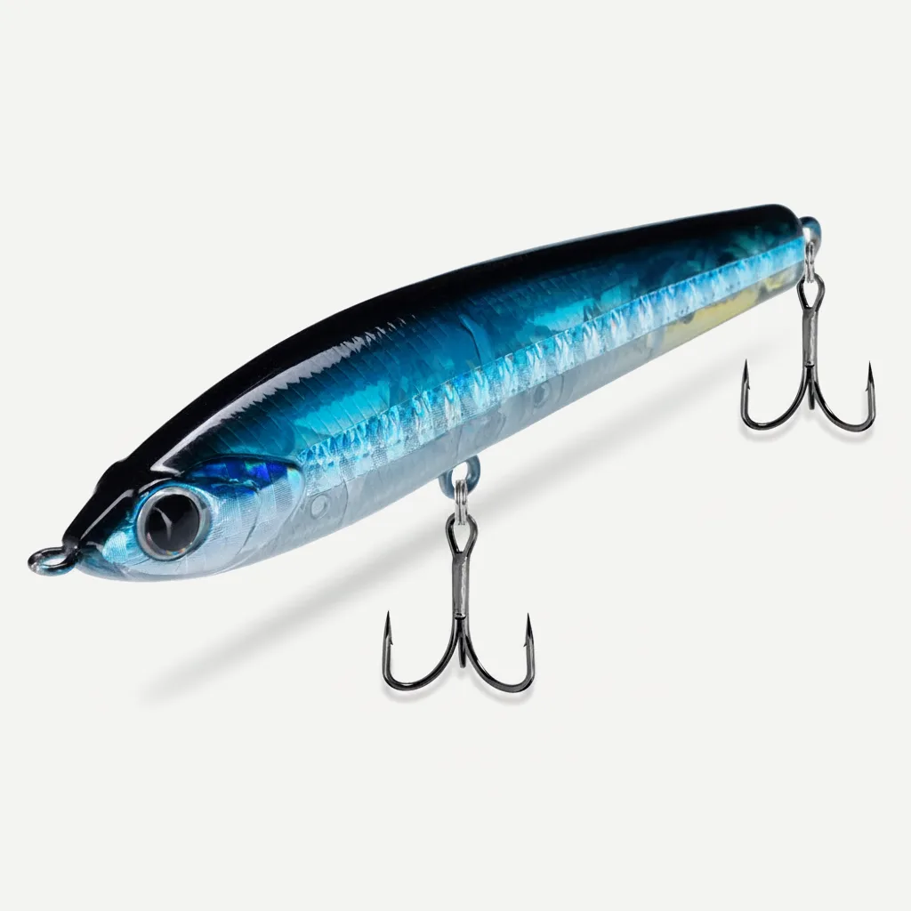 Hunthouse Topwater Floating Red Devil 75 Pencil Fishing Lure Hard Bait 75mm6g Surface Stickbait Bass Pike Artificial Fis