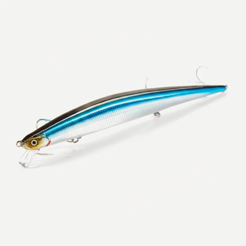 Hunthouse Sinking Tide Minnow Lure 175mm/31g Long Casting Saltwater Fishing Baits Sea Wobber Bait For Seabass Tackle LW4