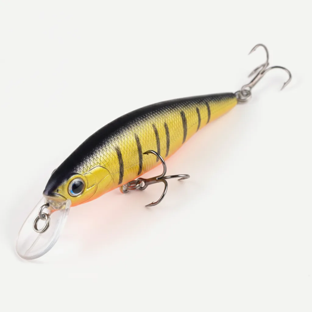 BEARKING 80mm Floating Minnow Jerkbait for Bass and Pike
