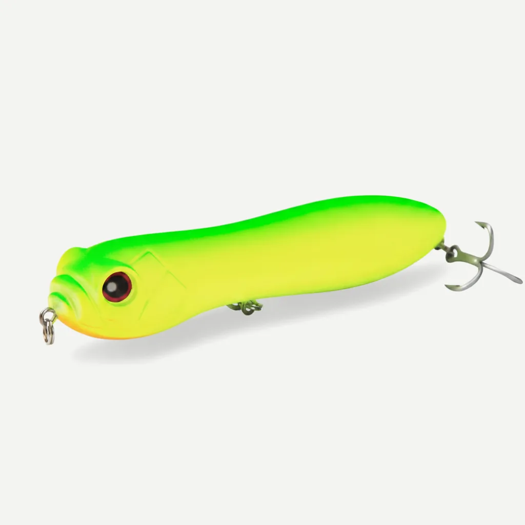 Hunthouse Pencil Fishing Lure Crazy Surface Tractor Topwater Hard Bait 130/110mm 32/21g Big Rattle Ball Loud Sound For P