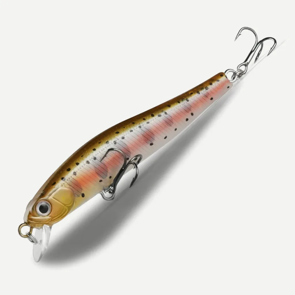 BEARKING Black Rat 70mm Minnow Jerkbait, Shallow Diving