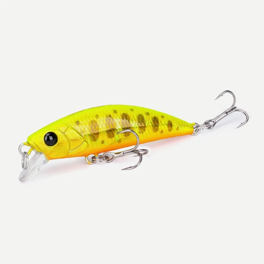 TSURINOYA 50mm 5g Sinking Minnow Fishing Lure INTRUDER 50S TROUT Artificial Jerkbait Hard Bait Pike Wobbler Stream Crank
