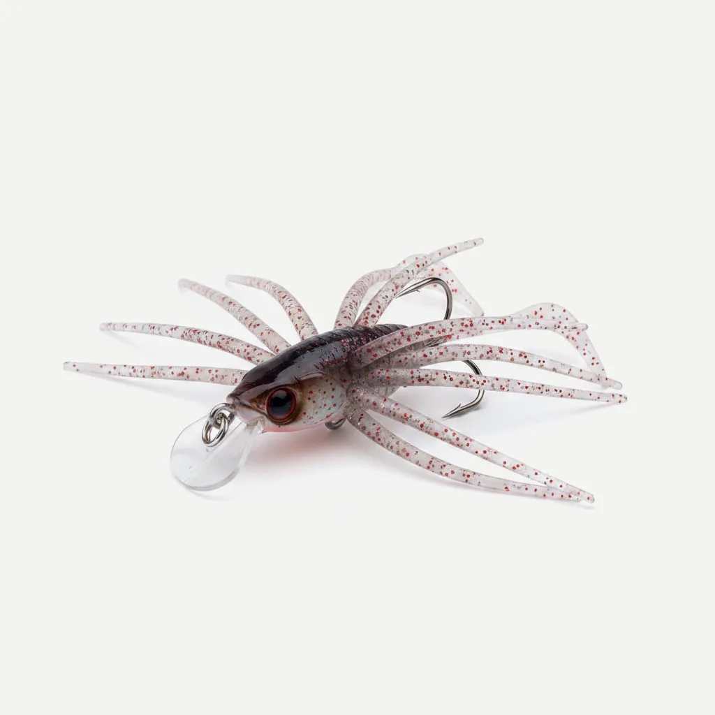 TREHOOK TPE Sea Urchin Soft Fishing Lure 9cm 4g 11cm 9g Silicone Bait for Bream Bass Pike Tilapia Winter Fishing