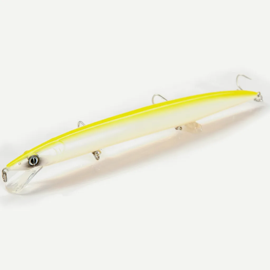 Hunthouse Sandeel Minnow Fishing Lure 143/173/208mm Long Casting Floating Wobblers Jerkbait Fish Tackle For Sea Bass LW4