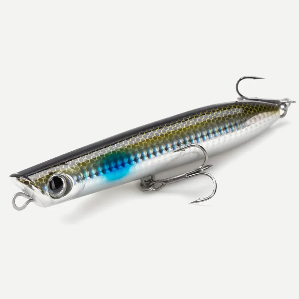 Hunthouse Floating Surface Popper Spinning Topwater Fishing Lure 130mm/30g Pencil Bait Wobbler WTD Saltwater For Bass Ar