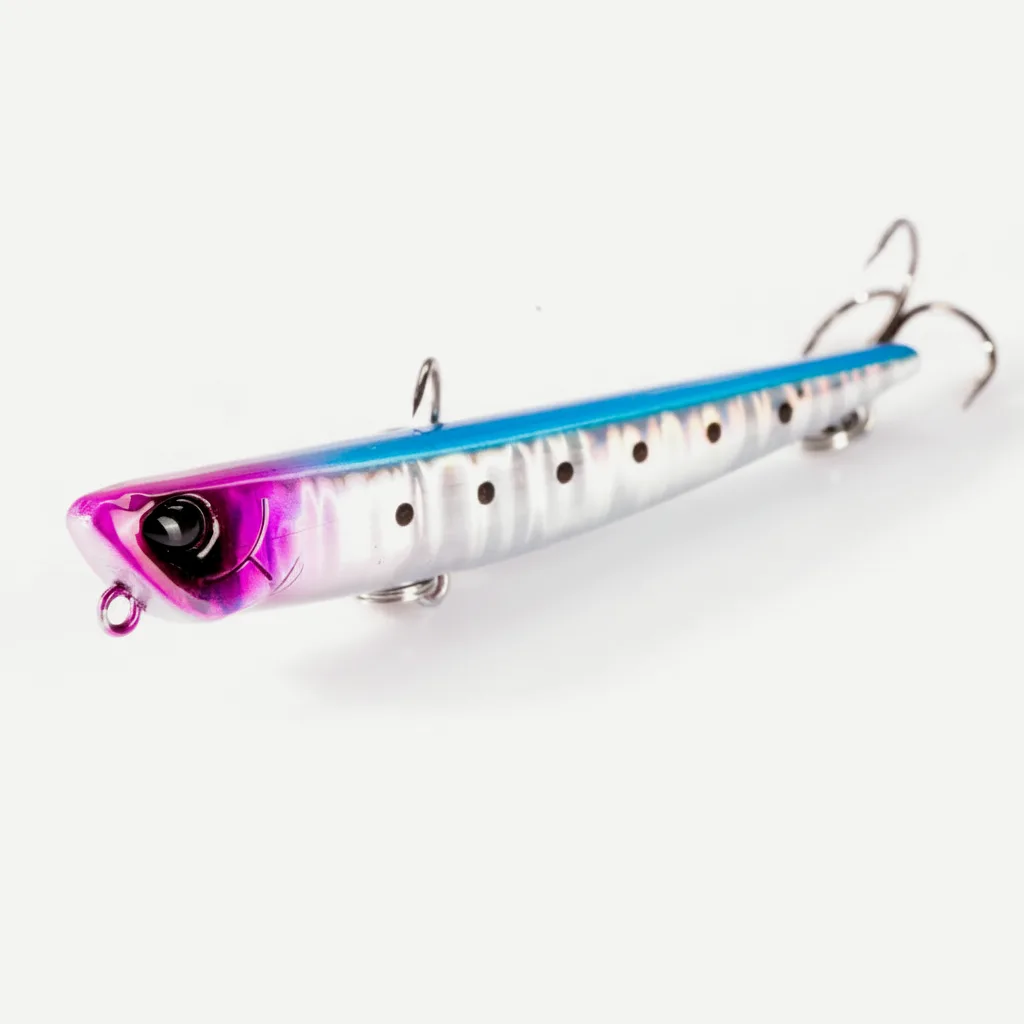 Hunthouse Bay RUF MANIC 75mm/8g Sinking Pencil Fishing Lure Stickbait BKK Hook Hard Lure for Seabass Fish