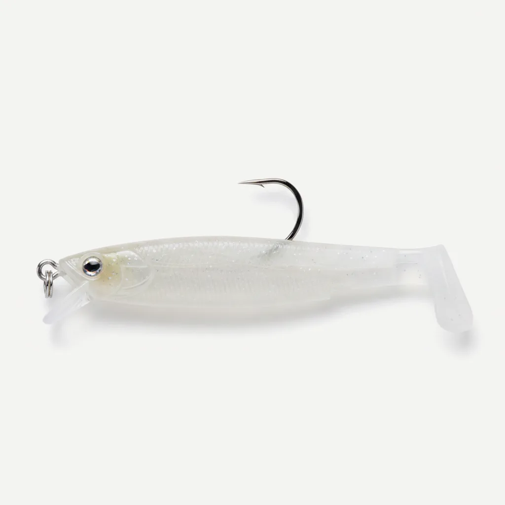 TSUYOKI Fishing Black Minnow Lure 5g/10g/15g/25g/40g Jigging Head Soft Silicone Bait Wobblers For Bass Pike Leurre Easy 