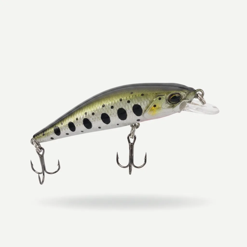 TSUYOKI 50mm 4g Sinking Minnow Stream Fishing Lure Artificial Wobbler Bait for Trout Bass Duo Spearhead Ryuki 50S Fishin