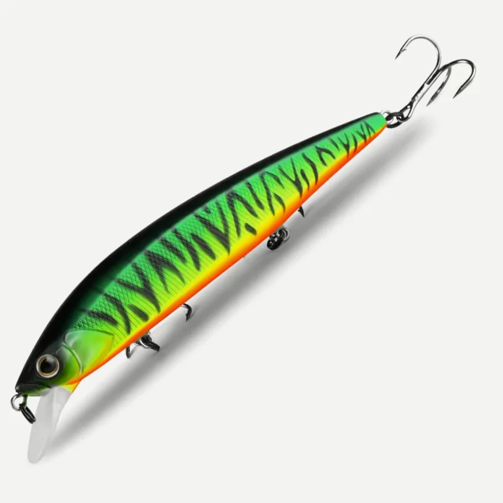 BEARKING 130mm Floating Minnow Crankbait with Tungsten Weight System