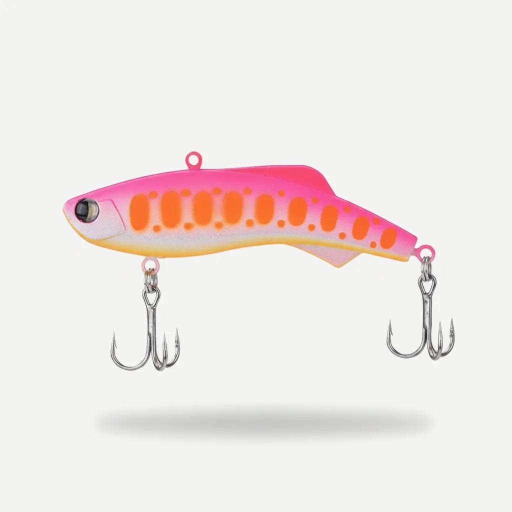 TSUYOKI Dozo 93S Silicone Rattlin Vib Ice Fishing Lure,16g/23g/30g Sinking Baguette Bait, Madness Shiriten Vibe 93 SL Vi