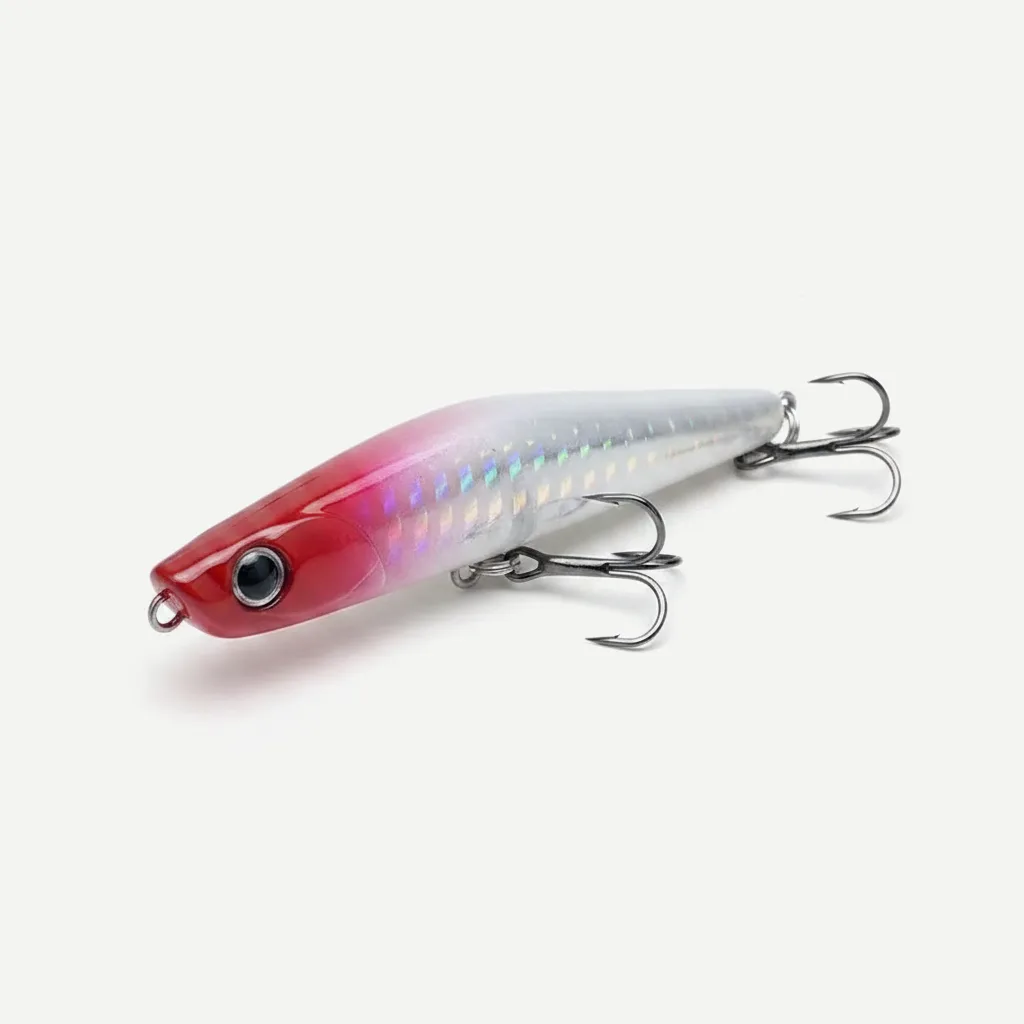 TSUYOKI Sinking Pencil Popper Lure 80mm 18g Japan Fishing Lure Ima Yoichi 80 Stickbait Wobbler for Barracuda SeaBass Blu