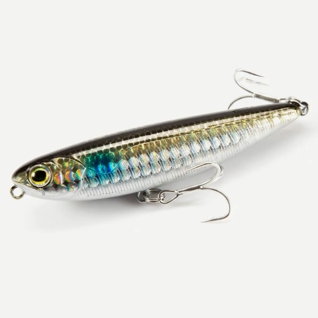 Hunthouse Floating Surface Pencil Fishing Lure 60/90/100mm 6.4/12.4/18.8g Hard Bait Topwater Lures for Seabass Pike Feed