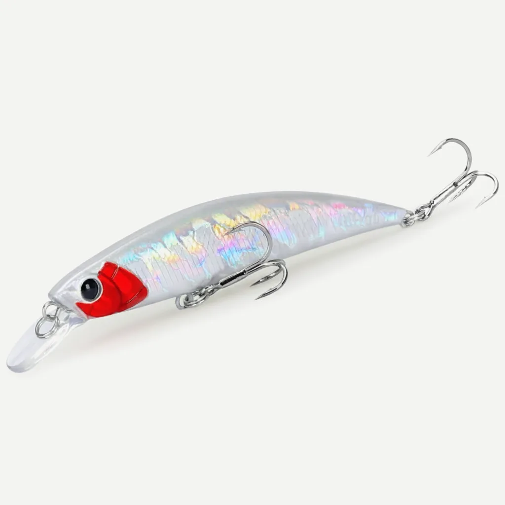TSURINOYA Sinking Minnow 80S Trout Pike Bass 80mm 12g Hard Bait Jerkbait Freshwater stream Saltwater Wobbler Fishing Lur