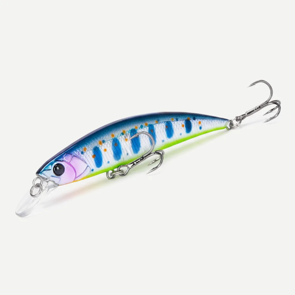 TSURINOYA Fishing Lure Sinking Minnow 80S 12g DW96 8cm Large Rockfish Hard Bait Jerkbait Freshwater stream Saltwater Wob