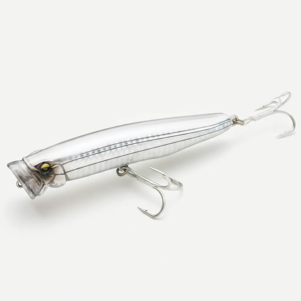 TSUYOKI New Feed Popper Fishing Lure Trolling Surface 120mm 30g Artificial Topwater Wobblers Hard Baits for Largemouth B