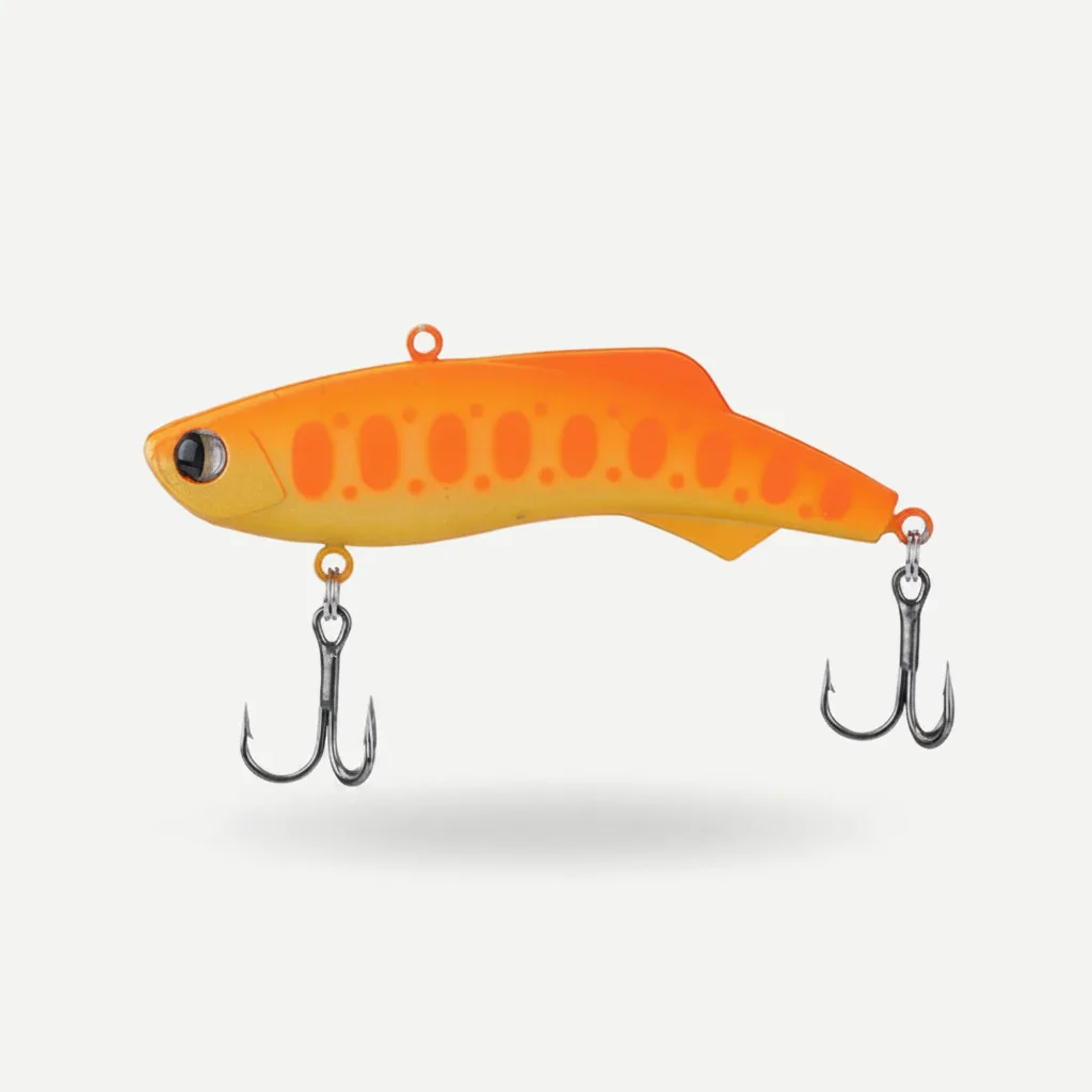 TSUYOKI Dozo 93S Silicone Rattlin Vib Ice Fishing Lure,16g/23g/30g Sinking Baguette Bait, Madness Shiriten Vibe 93 SL Vi