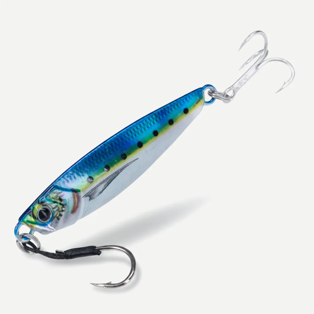 Hunthouse Metal Jig Fishing Lure Sinking Slow Jigging 7g-80g Casting Hard Bait Saltwater Artificial Pike SeaBass Fish Ta