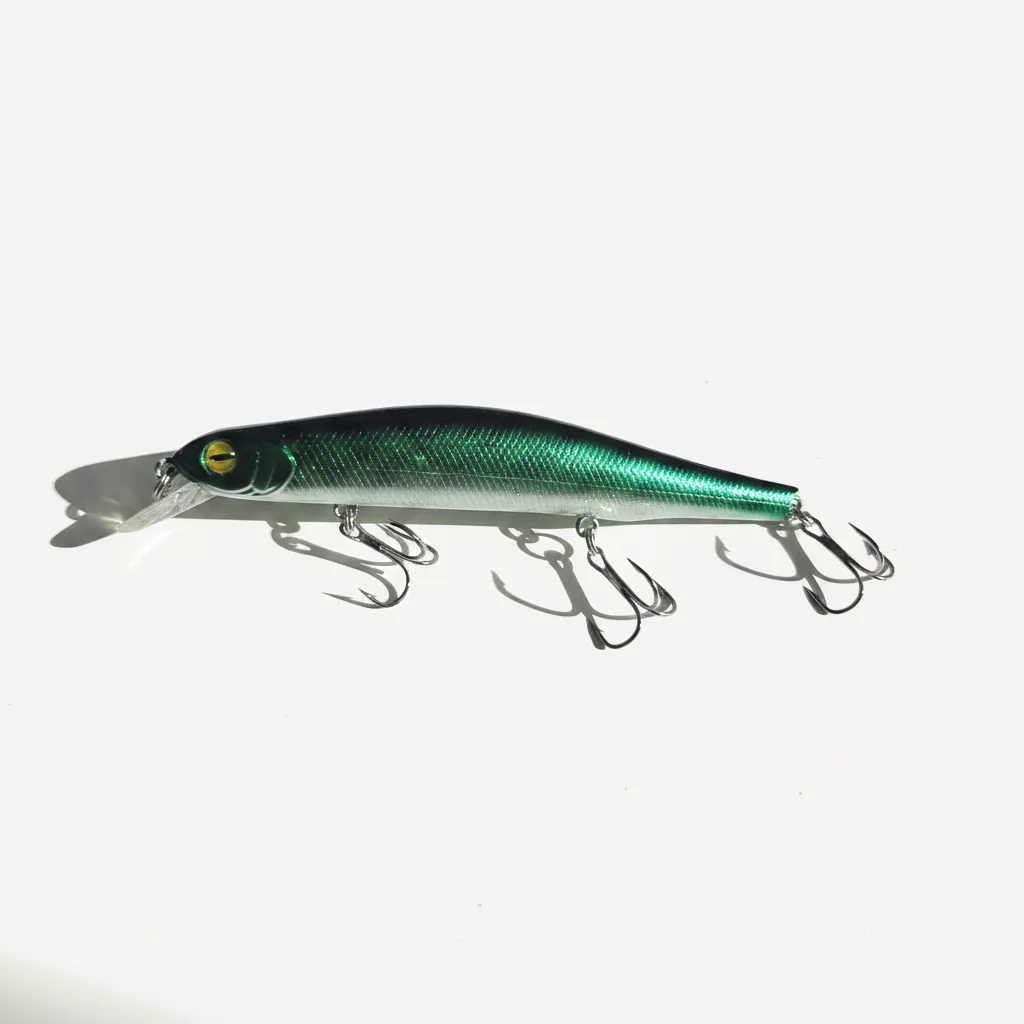 TSUYOKI Minnow Wobblers Watson 110mm 17g Magnet Weight System Long Cast Fishing Lure, Dive 0.8-1.2m Jerkbaits, ZipBait O