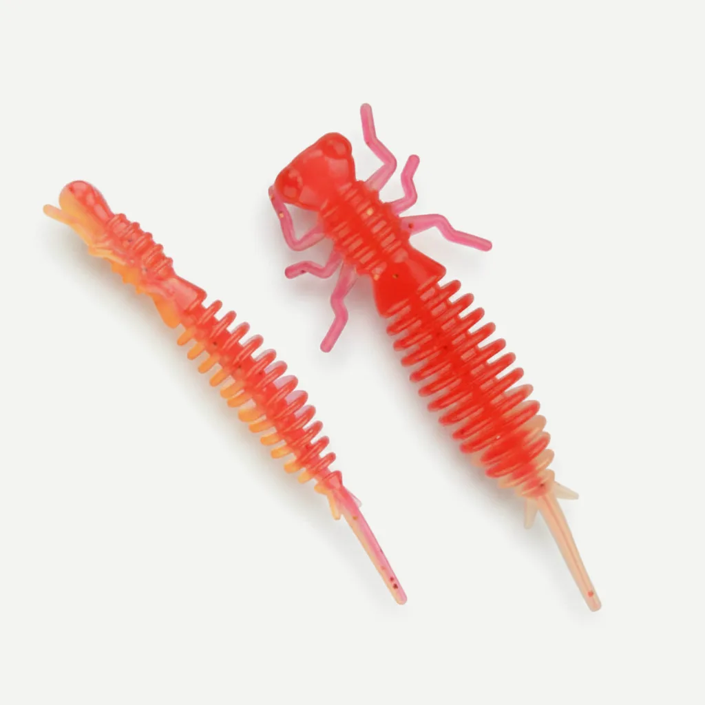 MEREDITH Larva Soft Plastic Bait - Segmented Nymph Lure