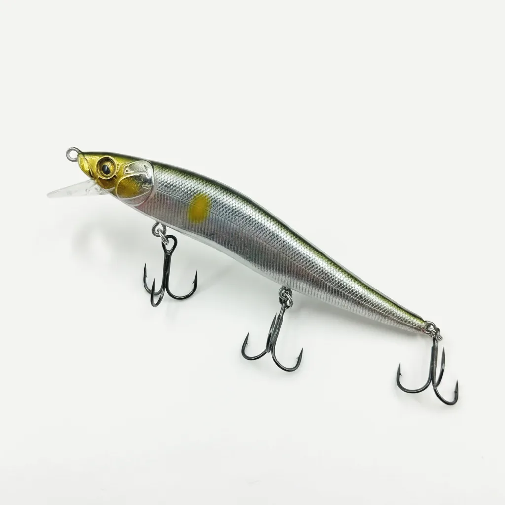 TSUYOKI Wink 98SF Jerkbait Wobbler 98/110mm Slow Floating Minnow Lure Artificial Bait Pike Wobblers Vision 98 Pike Lure