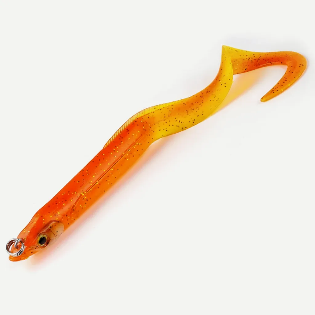 Bearking Eel Soft Swimbait with Curl Tail