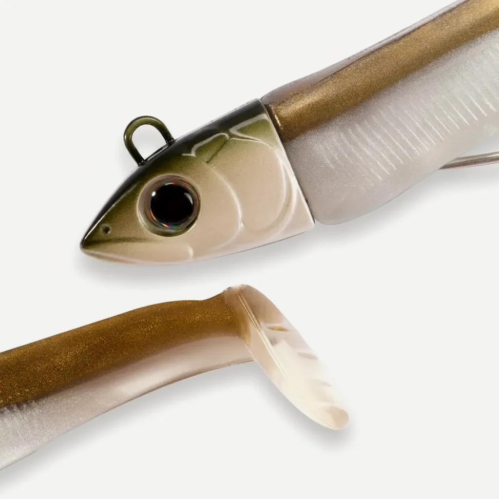 Hunthouse Barre T. Minnow Soft Fishing Lure 7/12/25/40/60/90/120g Baits With Paddle Tail For Bass Pike Leurre Souple LW2