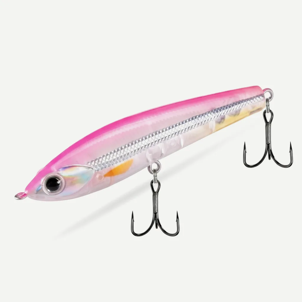 Hunthouse Red Devil Pencil Fishing Lure Topwater Floating Hard Bait 75mm 6g Surface Stickbait Bass Pike Artificial Fish 