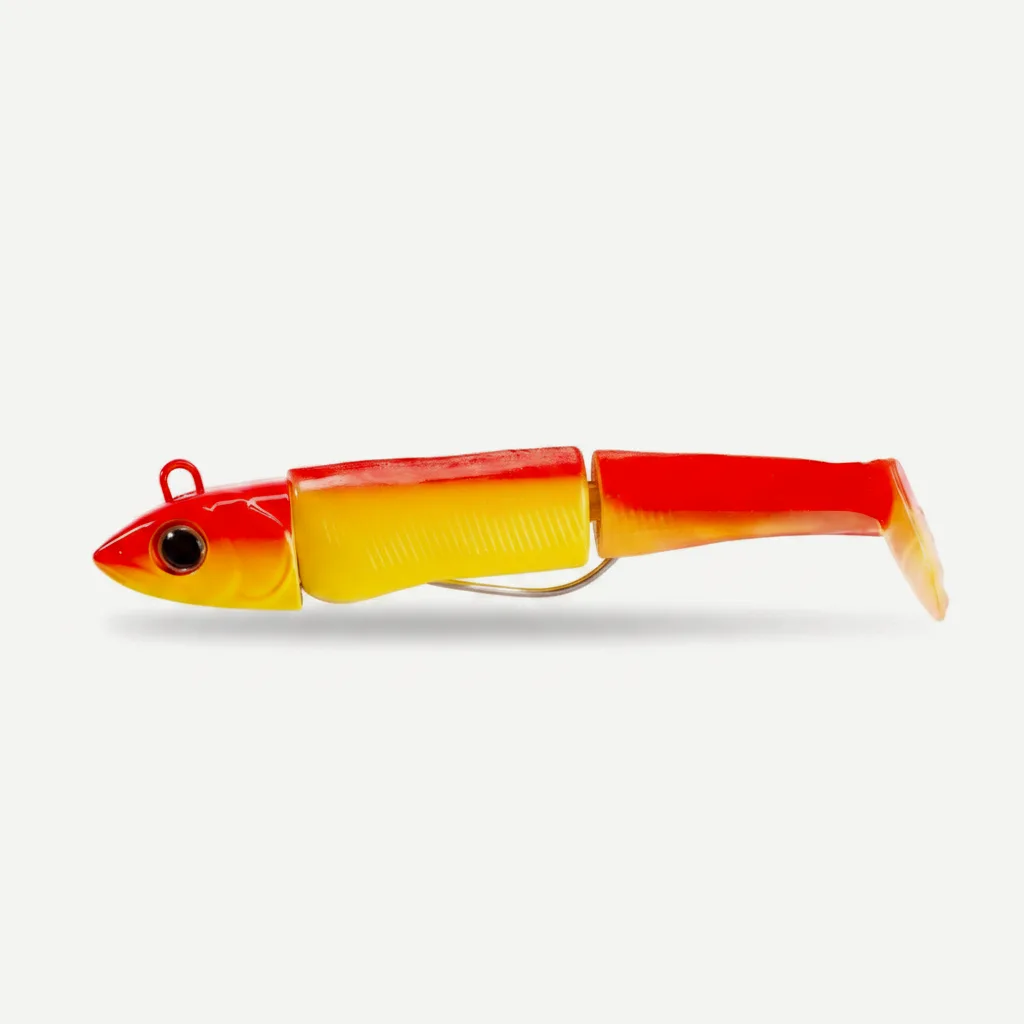Hunthouse Barre T. Minnow Soft Fishing Lure 7/12/25/40/60/90/120g Baits With Paddle Tail For Bass Pike Leurre Souple LW2