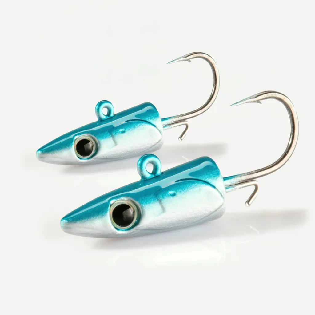 Hunthouse Soft Lure JIG Head Fishing 105mm/5g 115mm/9g 124mm/15g Easy Shiner Swimbaits Double Color Bass GT Fish Accesso