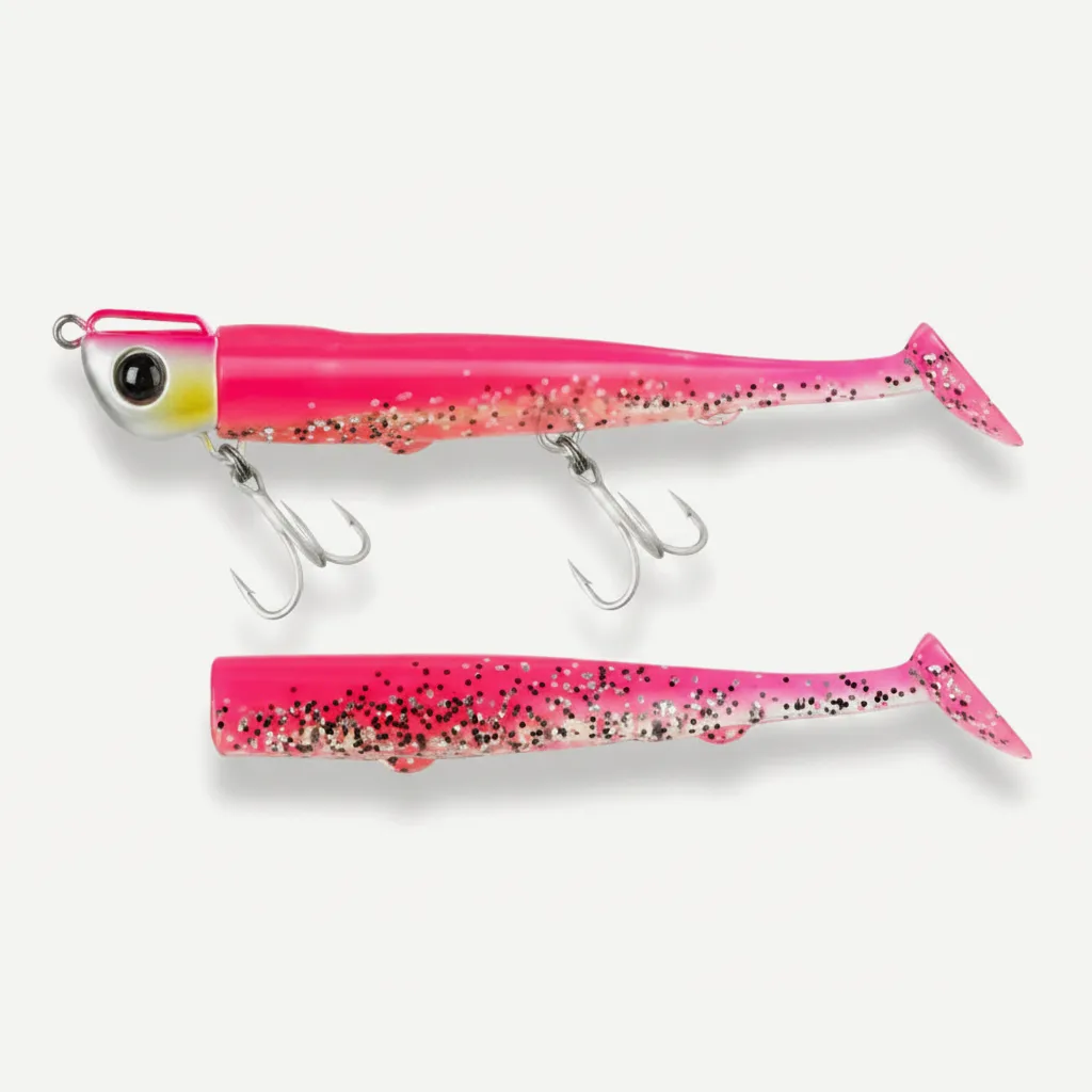 TSURINOYA T Tail Soft Worm 110mm 35g Ultra Long Casting Fishing Lure For Seabass Flounder Sea Fishing Soft Bait With Jig