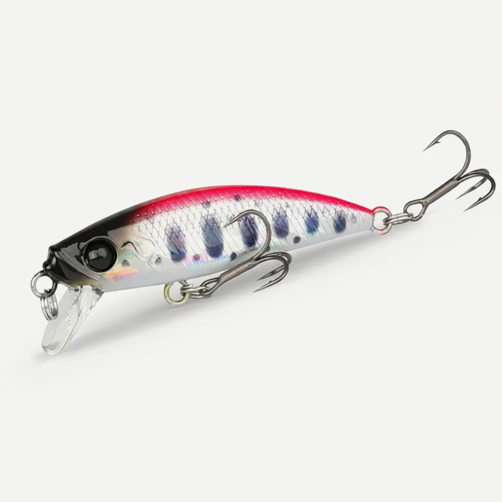 TSURINOYA 46S Sinking Minnow Fishing Lure Intruder 46mm 5g Artificial Trout Ajing Stream Lake Jerkbait Rockfishing Hard 