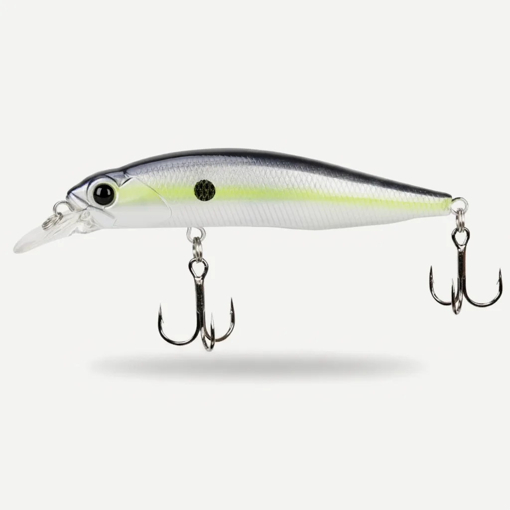 TSURINOYA 77SP Jerkbait Suspending Minnow Fishing Lure DW101 77mm 8.5g 0.7-0.9m Pike Bass Artificial Hard Baits Wobbler 
