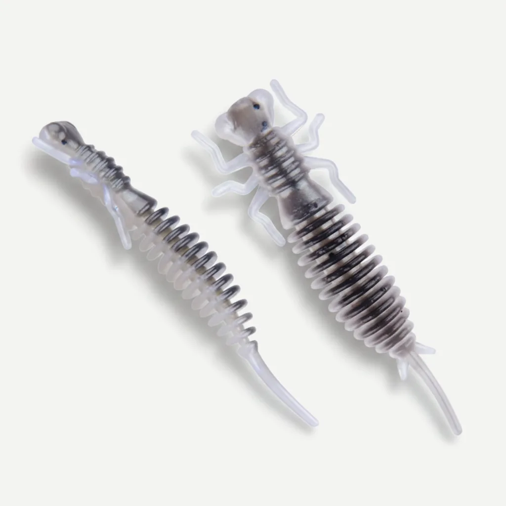 MEREDITH Larva Soft Plastic Bait - Segmented Nymph Lure