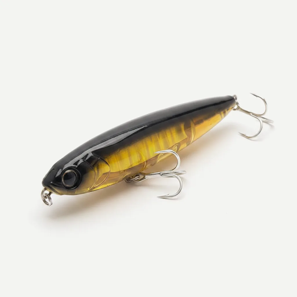 TSUYOKI 3DR Pencil Topwater Lure 100mm 17g Walk The Dog Surface Bait Reflective Flash StickBait For Seabass Yo-zuri Fish