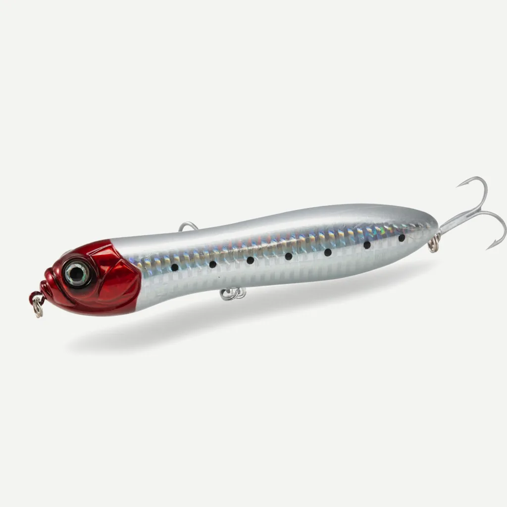 HuntHouse Crazy Surface Tractor Topwater Pencil Fishing Lure 110mm 130mm Big Rattle Ball Loud Sound Stickbait Hard Bait 