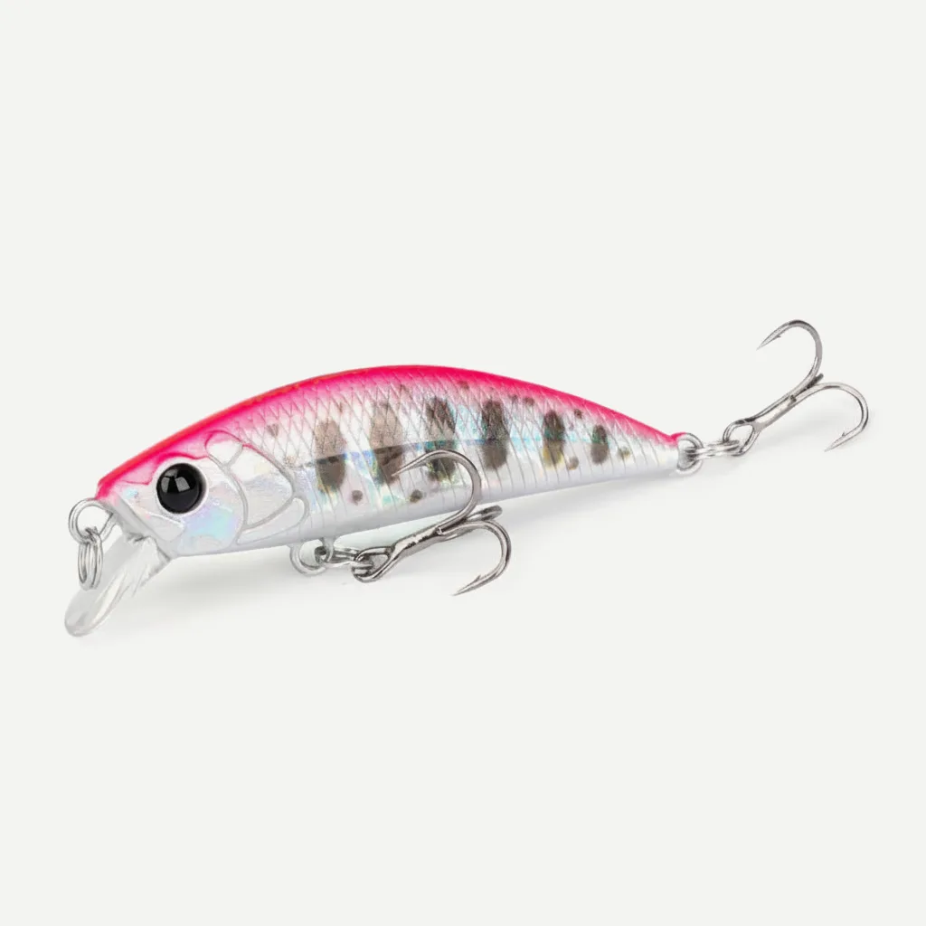 TSURINOYA 50mm 5g Sinking Minnow Fishing Lure INTRUDER 50S TROUT Artificial Jerkbait Hard Bait Pike Wobbler Stream Crank