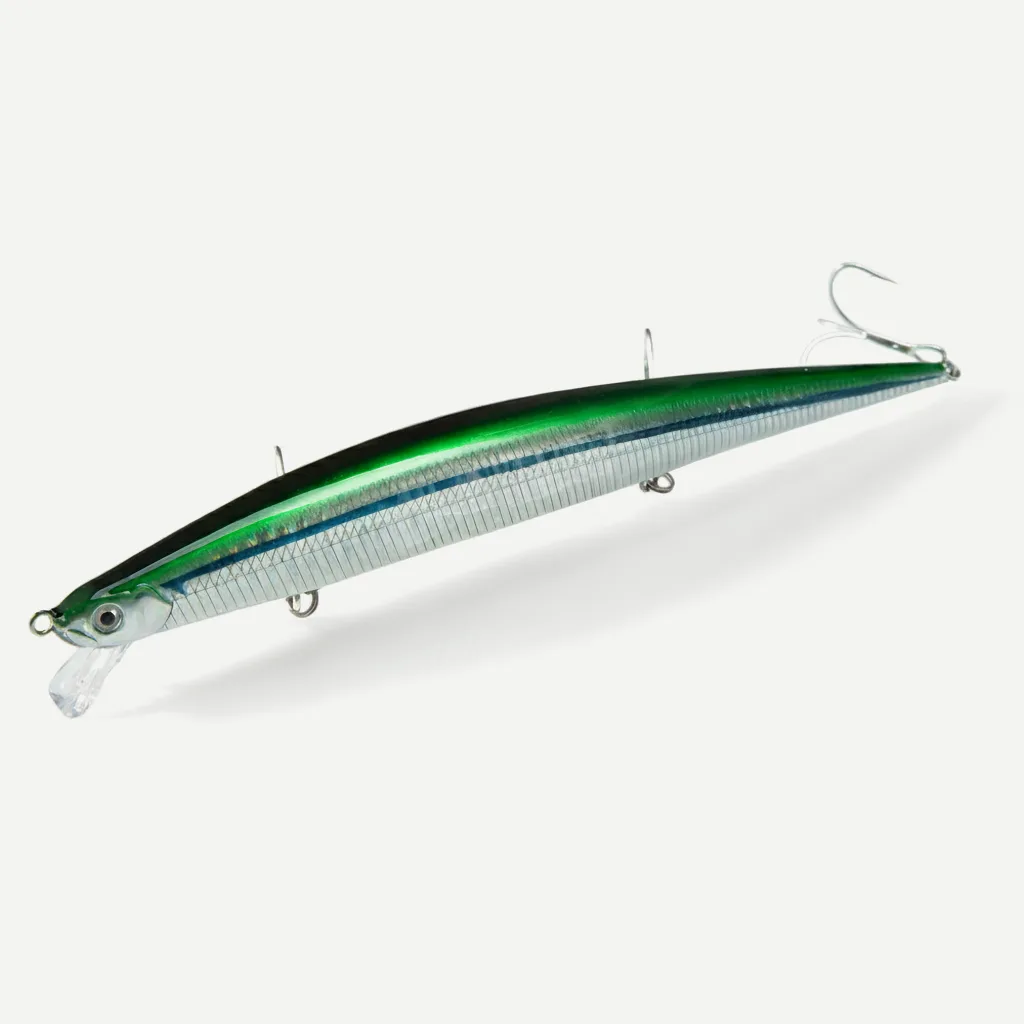 Hunthouse Tide Minnow Flyer Fishing Lure 175mm 31g Long Casting Sinking Hard Bait Pesca Jerkbaits Seabass Pike Tackle