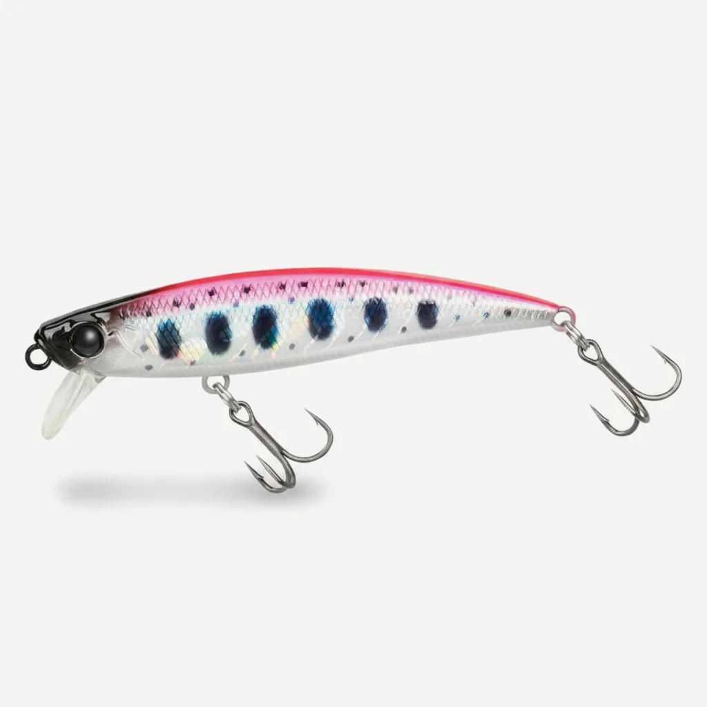 TSURINOYA Trout Plug INTRUDER 71S Sinking Fishing Lure 71mm 10g Long Casting Crankbait Pike Bass High Speed Jerkbait Min