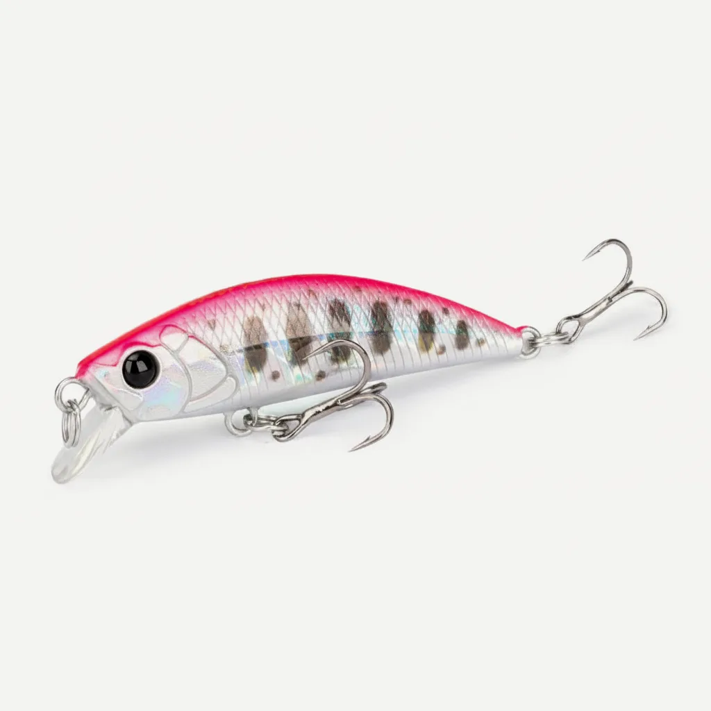 TSURINOYA 50S River Fishing Sinking Stick Bait Minnow Fishing Lure Intruder 50mm 5g Trout Area Stream Ajing Fake Fish Ha