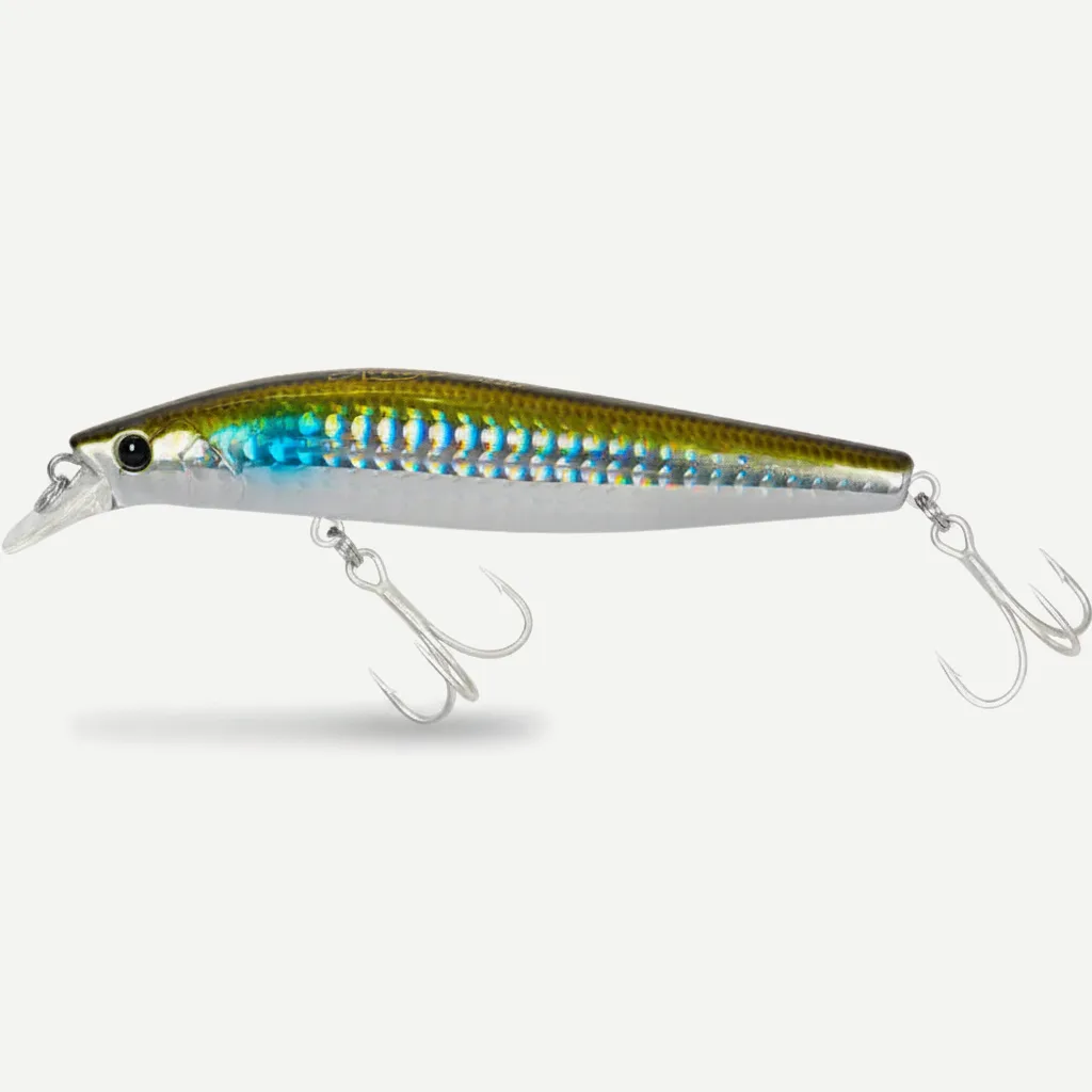TSURINOYA 98SP Suspending Minnow Fishing Lure Stinger 98mm 14.5g Seabass Long Casting Saltwater Jerkbait Artificial Hard