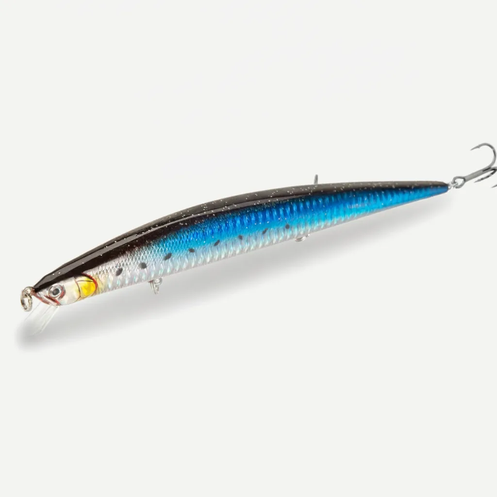 Hunthouse Fishing Lure Tide Minnow Slim 175 Hard Lures 175mm 24.5g Floating Wobblers Sea Fishing For Seabass Tackle
