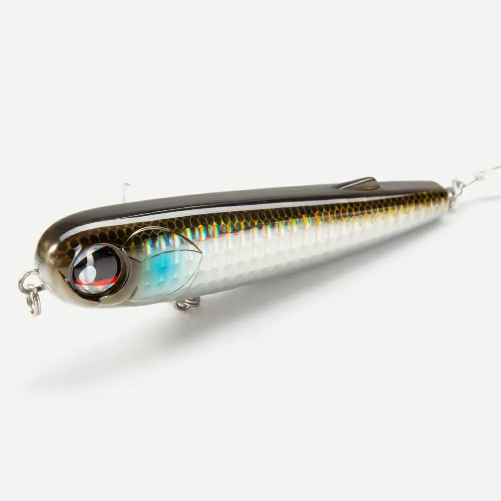 Hunthouse Pencil Fishing Lure 95mm 18g WTD Surface Topwater Floating Wobbler Artificial Hard Bait For Seabass Pike Perch