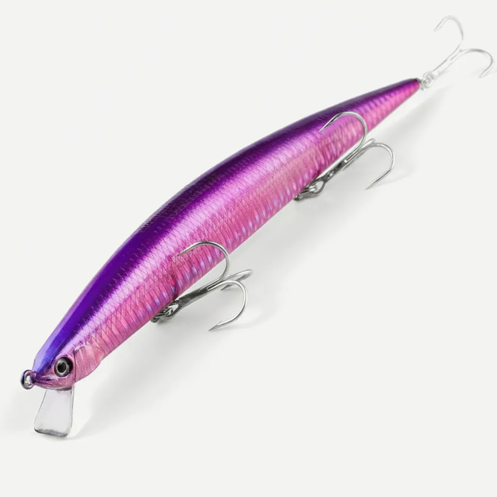 Bearking Slim Minnow Jerkbait 175mm Floating Hard Bait