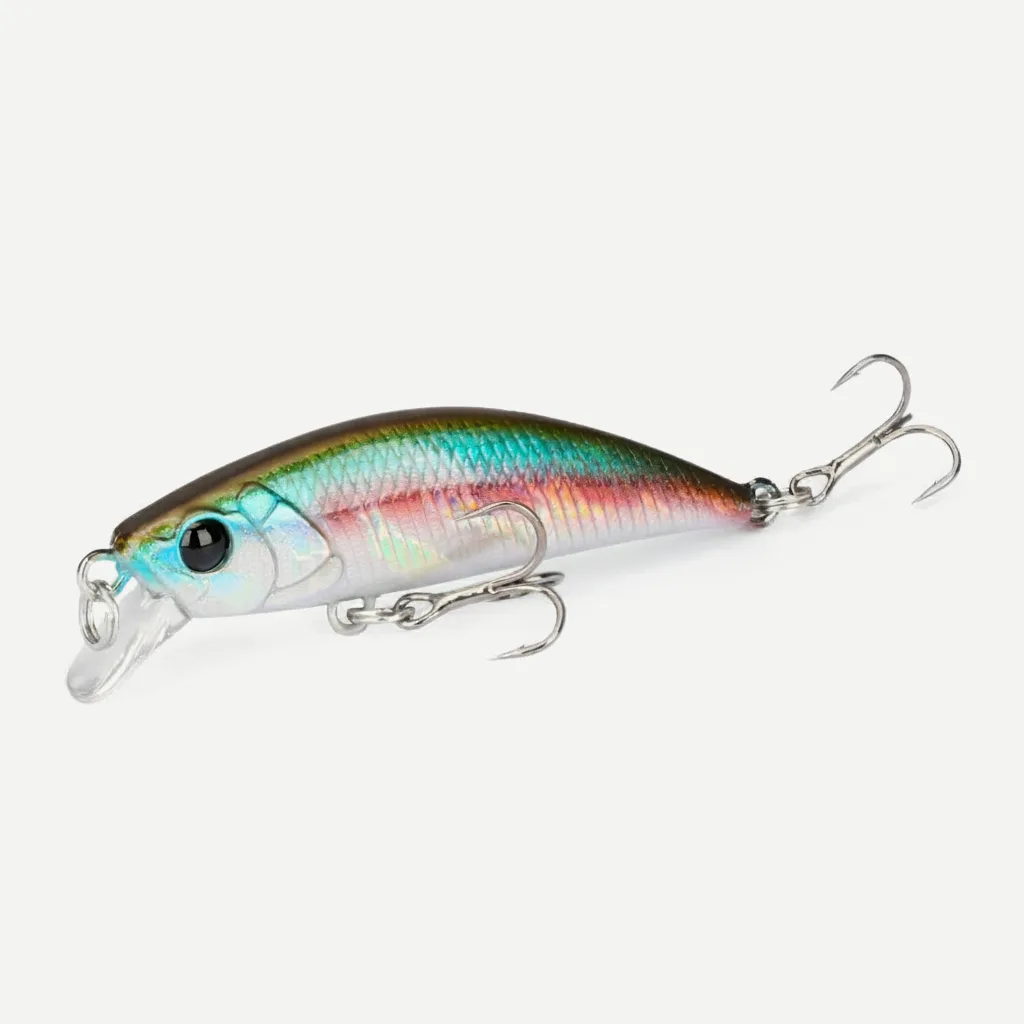 TSURINOYA 50mm 5g Sinking Minnow Fishing Lure INTRUDER 50S TROUT Artificial Jerkbait Hard Bait Pike Wobbler Stream Crank