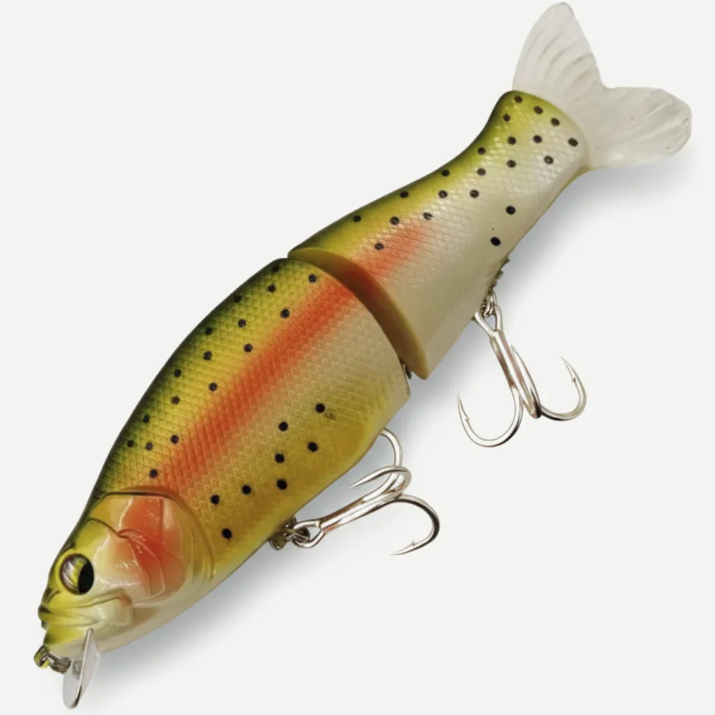 TSUYOKI Swimbait Fishing Lure 135mm 28g Slow Sinking Joint Bait Wobbler Artificial Hard Bait Bass Pike Sea Fishing Bigmo